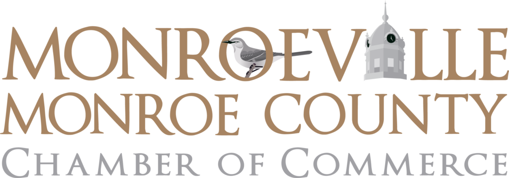 Monroeville Monroe County Chamber of Commerce logo